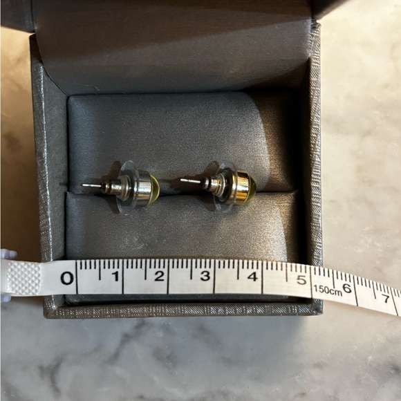 Nordstrom Shimmering Opalescent Round Earrings - Picture 7 of 7